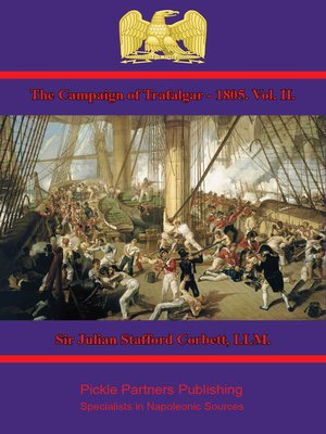 cover image of The Campaign of Trafalgar &#8212; 1805, Volume 2